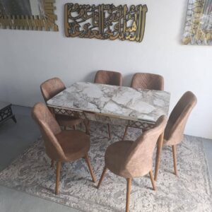 Table à manger extensible + 6 chaises