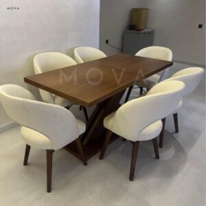 Table à manger 6 chaises Orchid